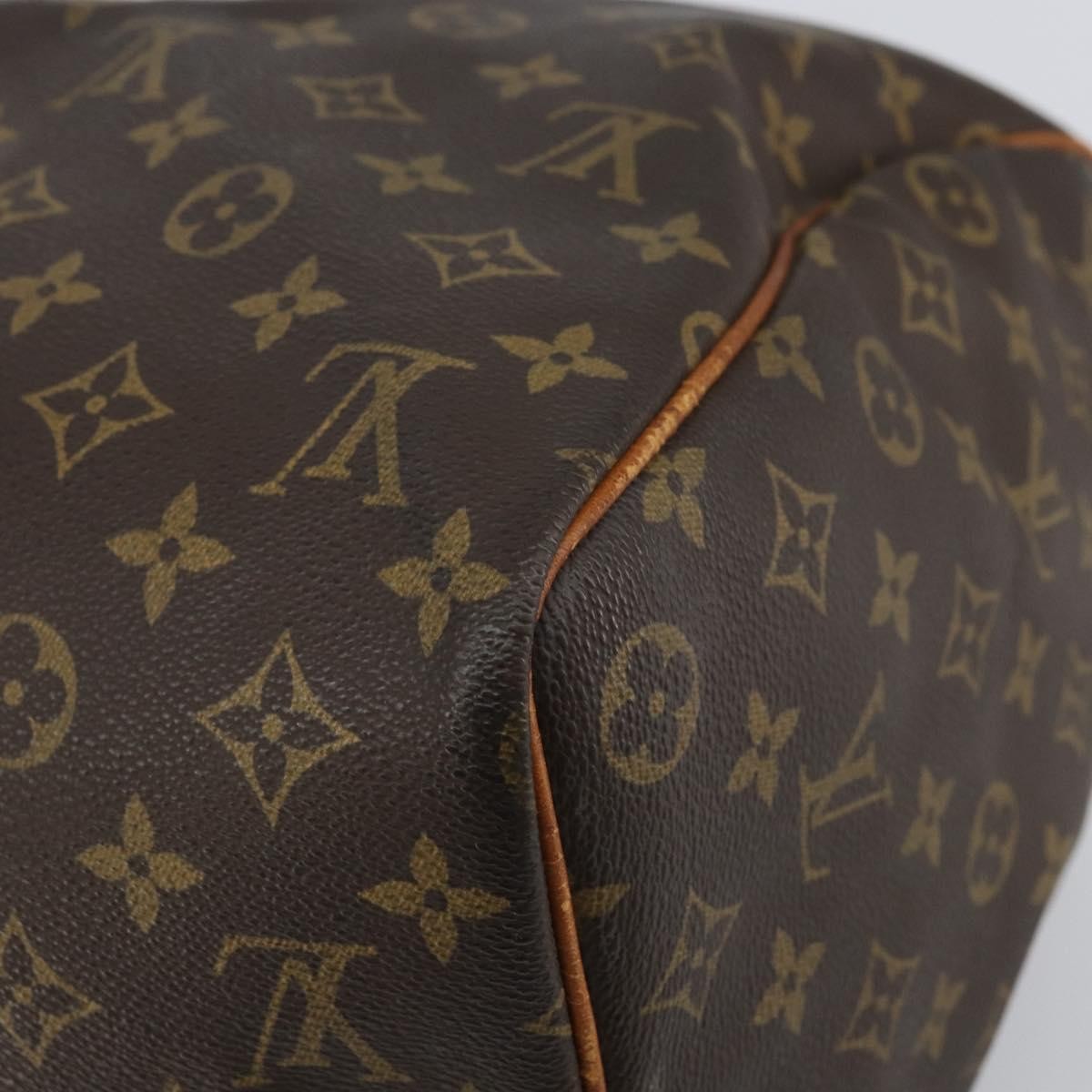 Louis Vuitton Keepall Monogram Canvas Brown Canvas Travel Bag Bag (Pre-Owned)