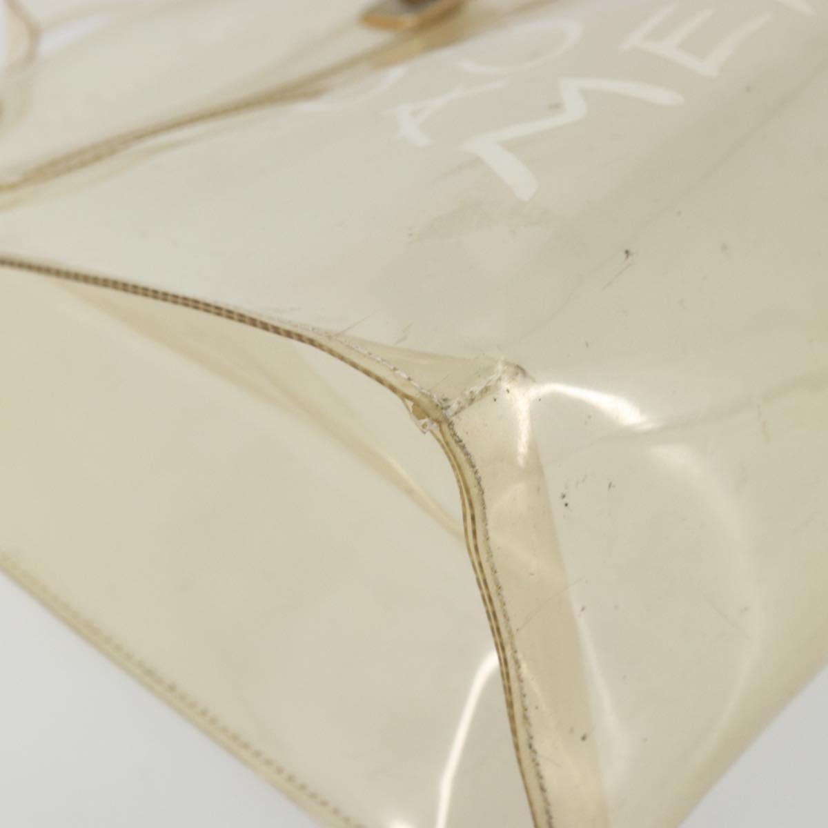 Hermes Kelly Souvenir Vinyl Clear Plastic Handbag (Pre-Owned)