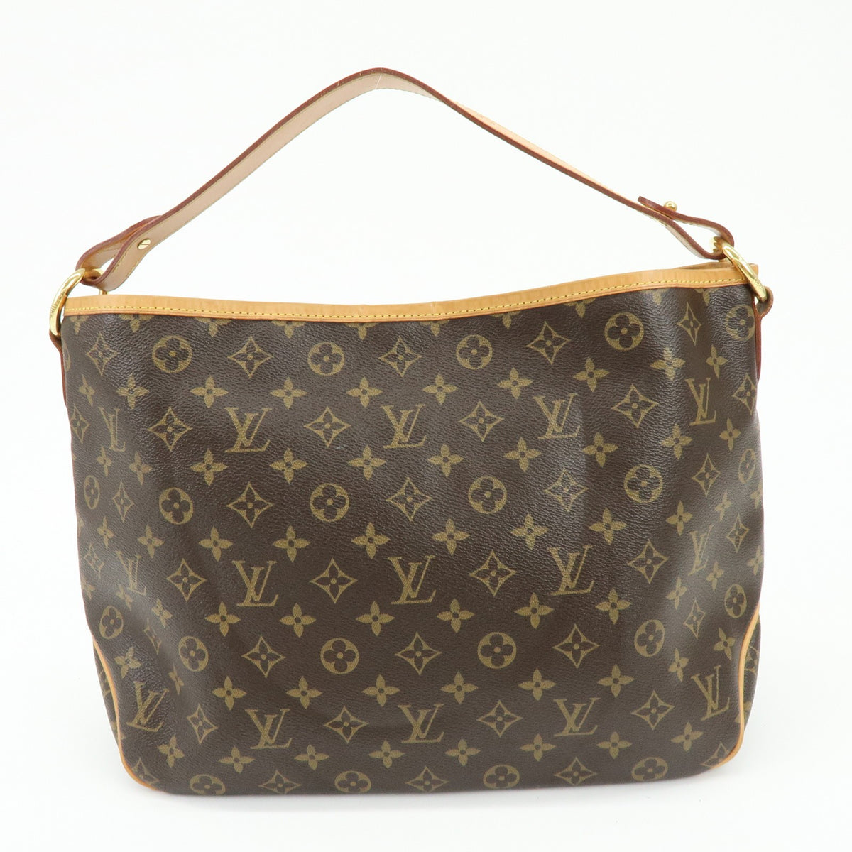 Louis Vuitton Delightful Monogram Canvas Brown Canvas Handbag (Pre-Owned)