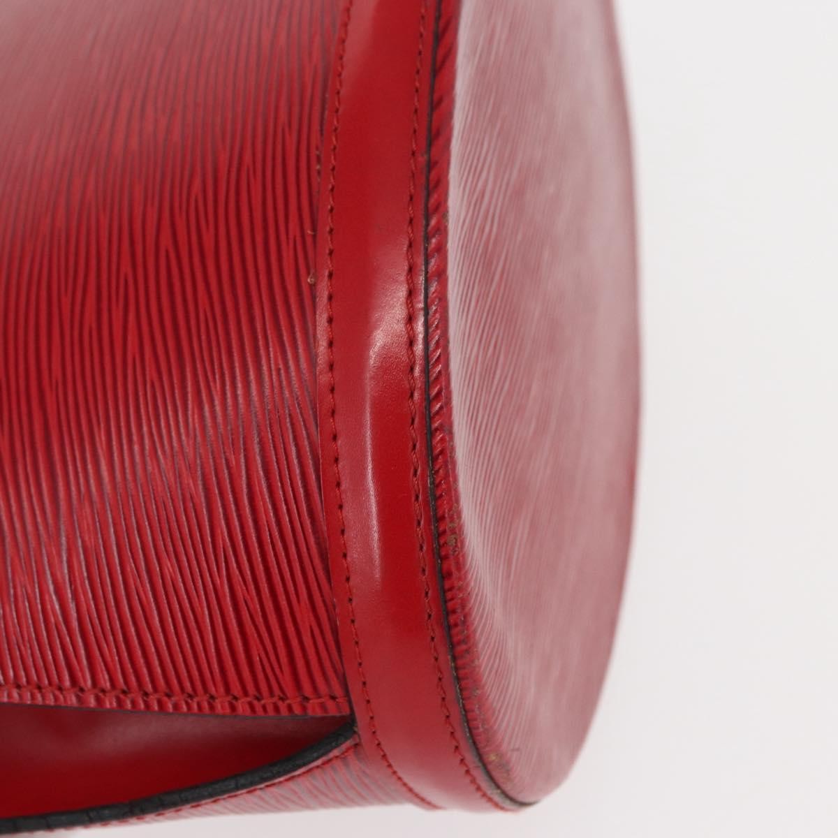 Louis Vuitton Cluny Epi Leather Red Leather Shoulder Bag Bag (Pre-Owned)