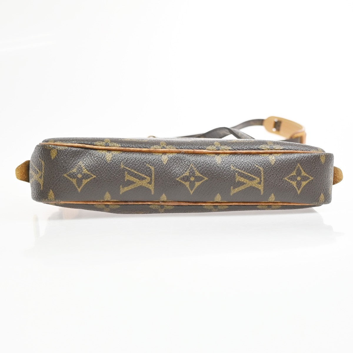 Louis Vuitton Pochette Marly Bandouliere Monogram Canvas Brown Canvas Shoulder Bag Bag (Pre-Owned)