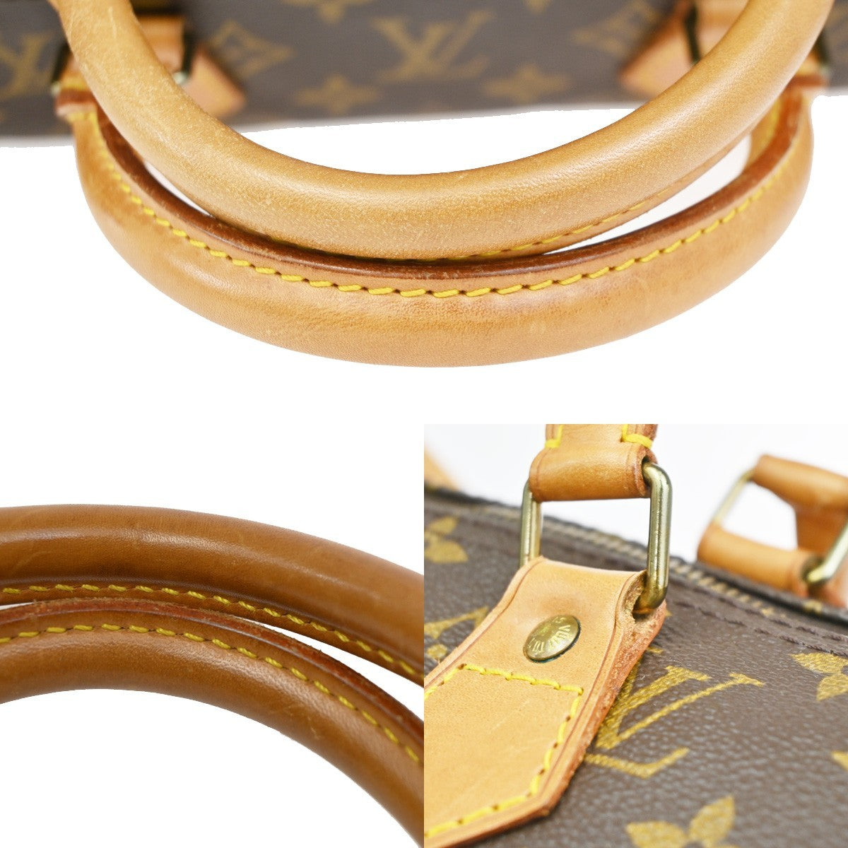 Louis Vuitton Speedy Monogram Canvas Brown Canvas Handbag (Pre-Owned)