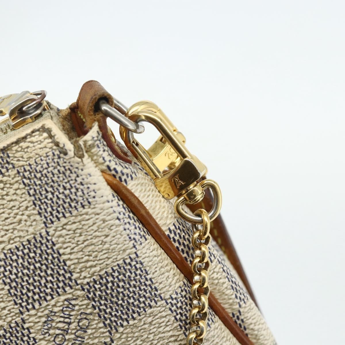 Louis Vuitton Eva Damier Beige Canvas Shoulder Bag Bag (Pre-Owned)
