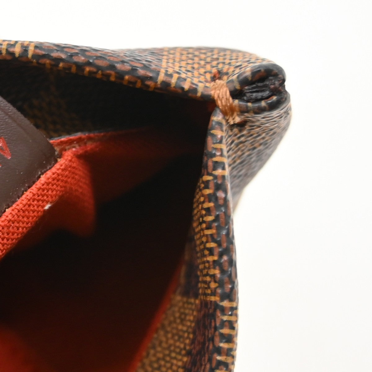 Louis Vuitton Clifton Damier Ebene Brown Canvas Tote Bag Bag (Pre-Owned)