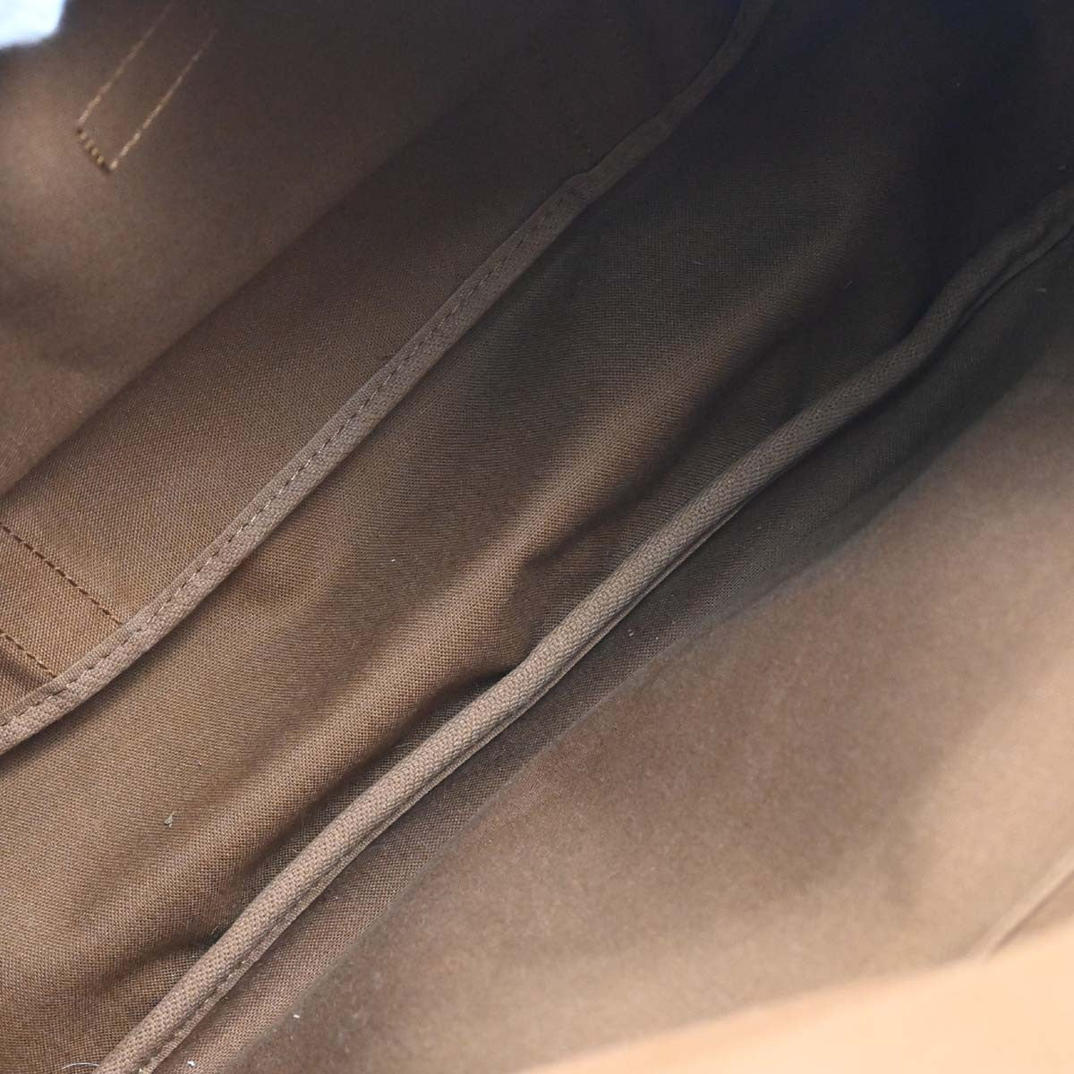 Louis Vuitton Saumur Monogram Canvas Brown Canvas Shoulder Bag Bag (Pre-Owned)