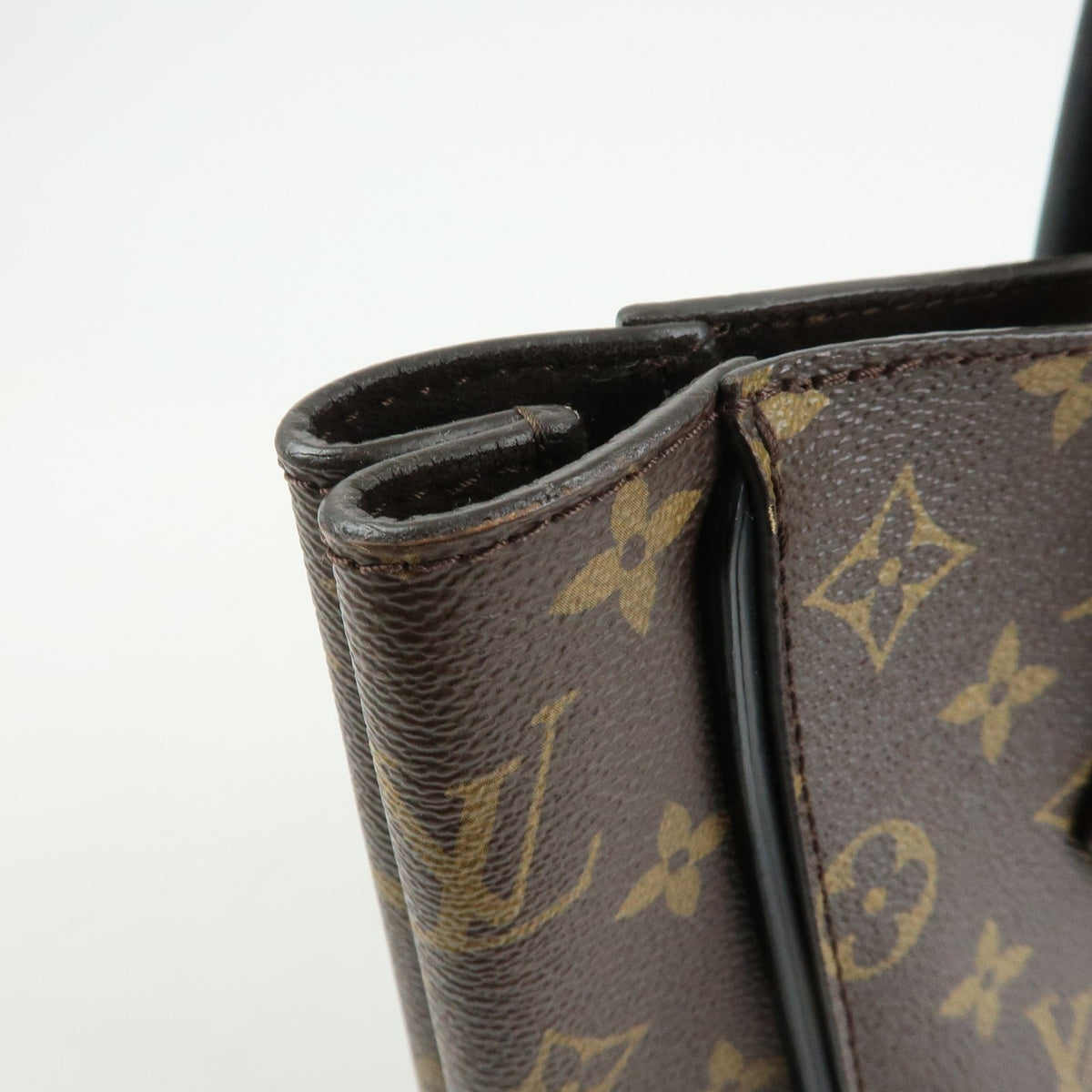 Louis Vuitton Kimono Monogram Canvas And Leather Brown Canvas Handbag (Pre-Owned)