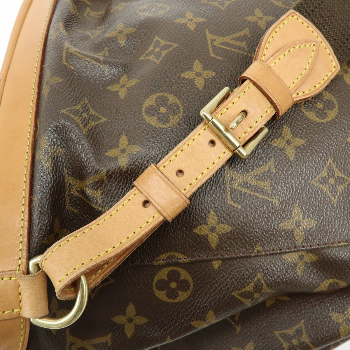 Louis Vuitton Vintage Montsouris Monogram Canvas Brown Canvas Backpack Bag (Pre-Owned)