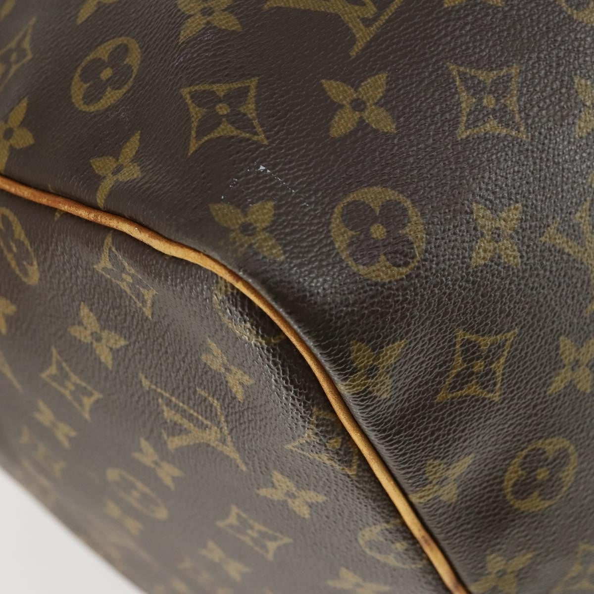 Louis Vuitton Keepall Monogram Canvas Brown Canvas Travel Bag Bag (Pre-Owned)