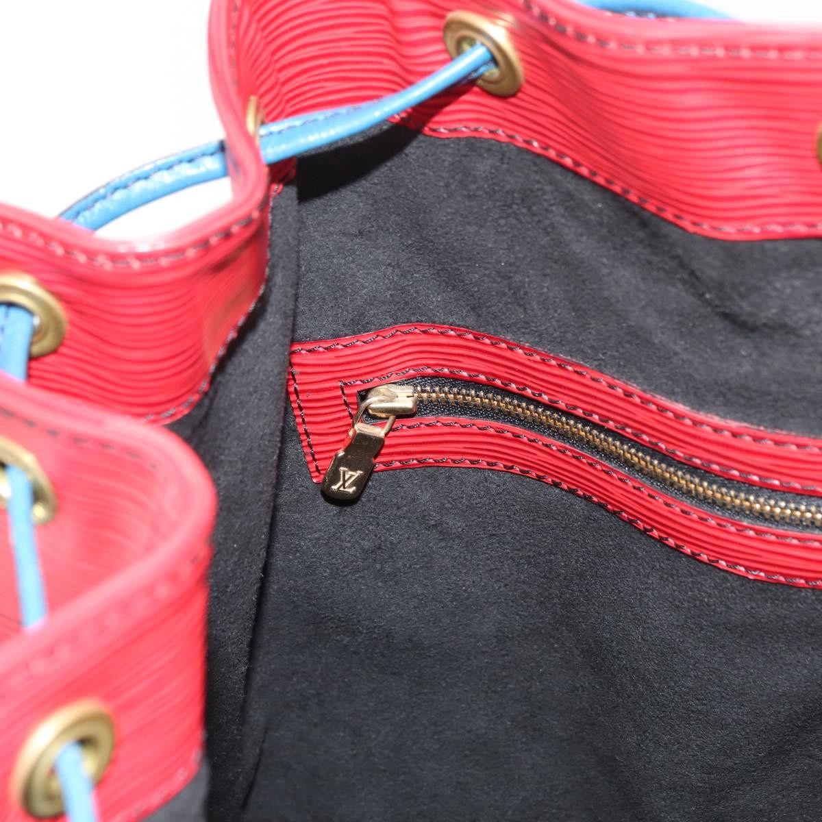 Louis Vuitton Bicolor Noe Epi Leather Red Leather Shoulder Bag Bag (Pre-Owned)