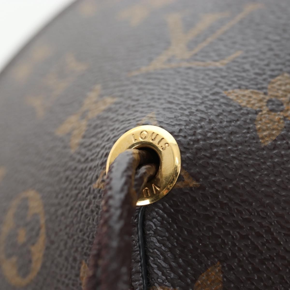 Louis Vuitton Toupie Monogram Canvas Brown Canvas Handbag (Pre-Owned)