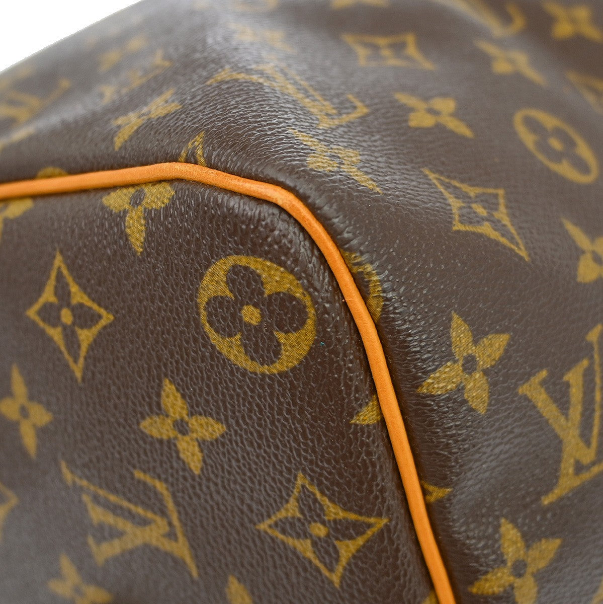 Louis Vuitton Keepall Monogram Canvas Brown Canvas Travel Bag Bag (Pre-Owned)