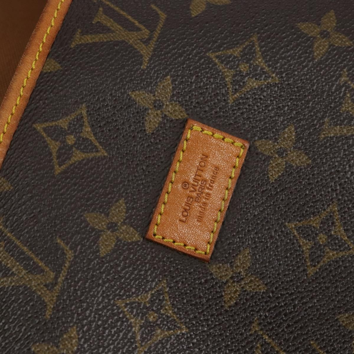 Louis Vuitton Saumur Monogram Canvas Brown Canvas Handbag (Pre-Owned)