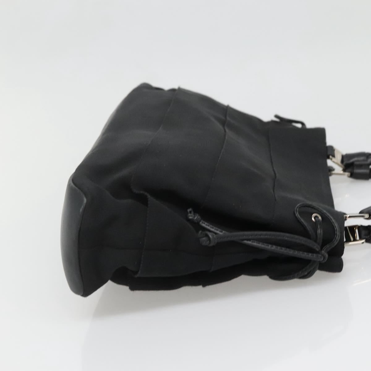 Salvatore Ferragamo Vala Tote Canvas Black Canvas Tote Bag Bag (Pre-Owned)