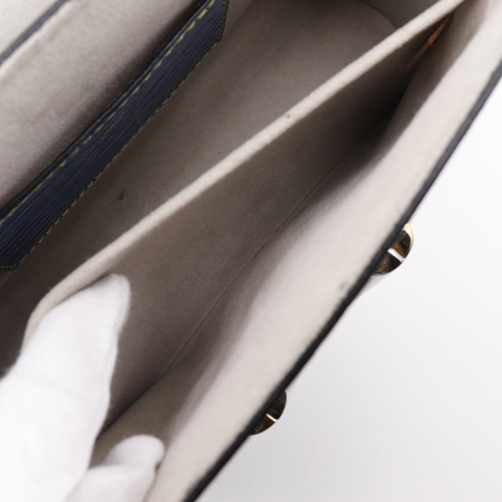 Louis Vuitton Twist Epi Leather Blue Leather Shoulder Bag Bag (Pre-Owned)