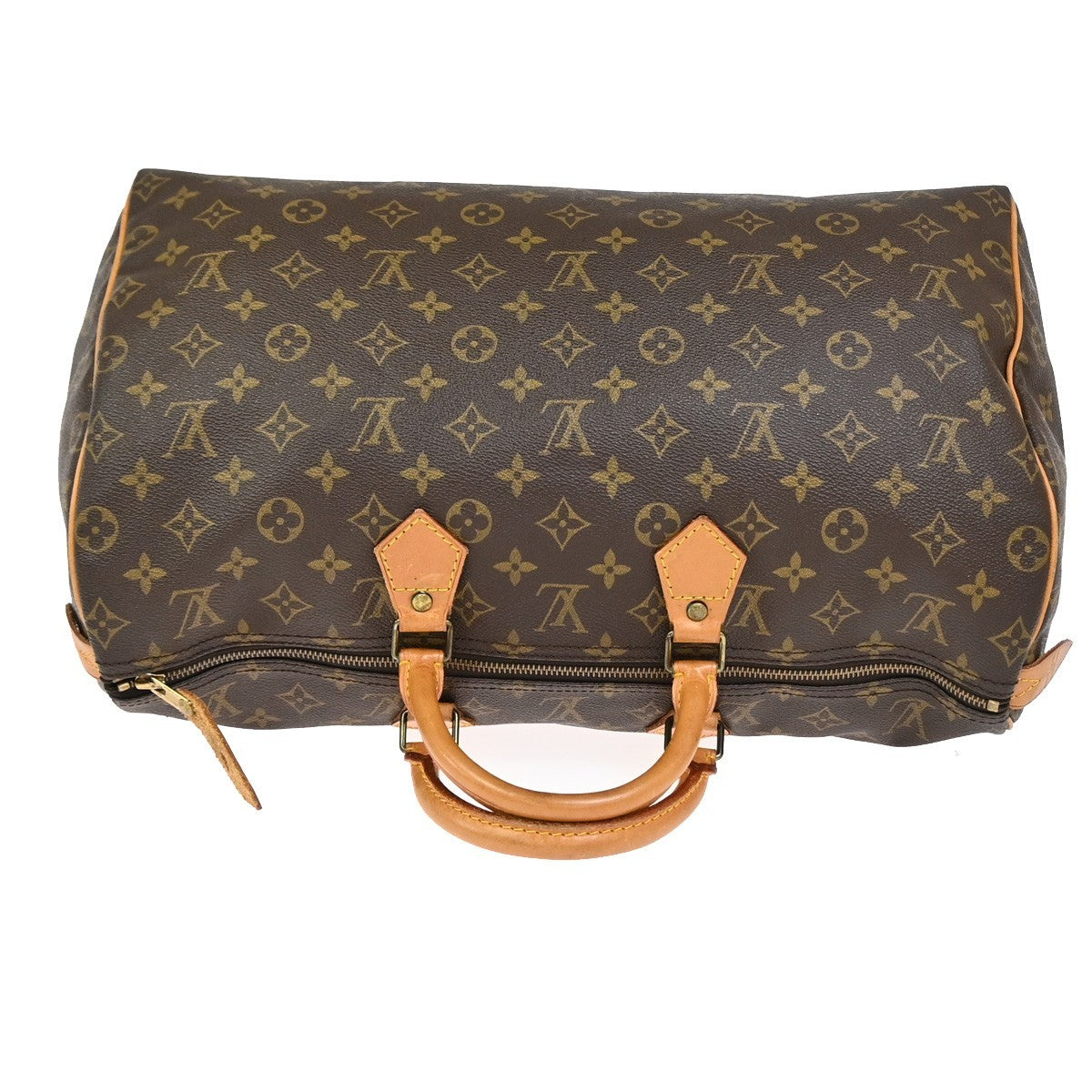 Louis Vuitton Speedy Monogram Canvas Brown Canvas Handbag (Pre-Owned)