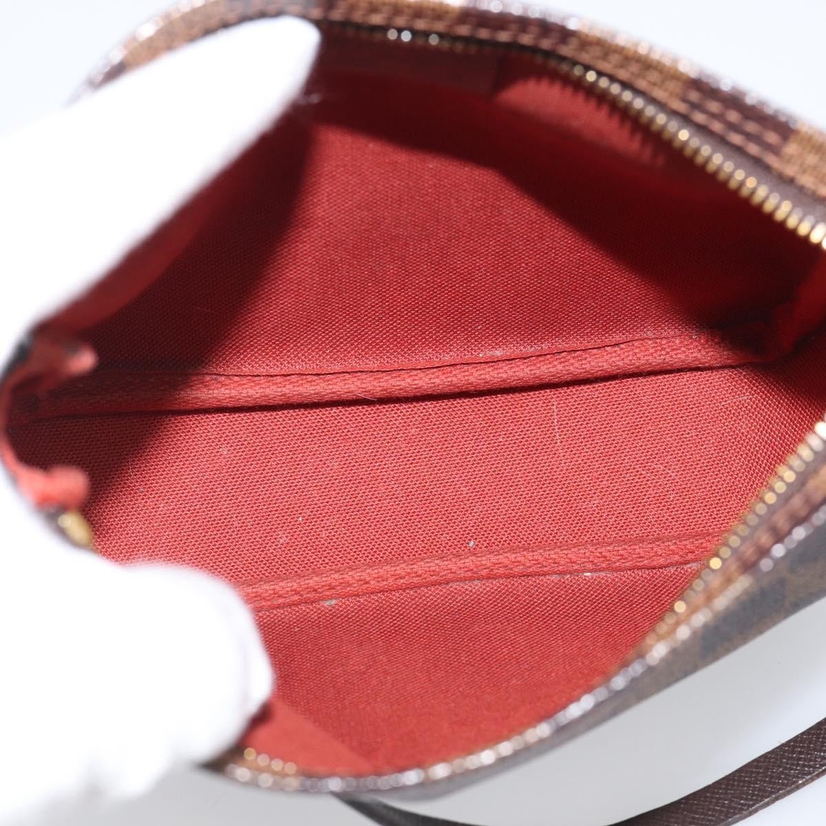 Louis Vuitton Trousse Make Up Damier Brown Canvas Clutche & Pouche Bag (Pre-Owned)