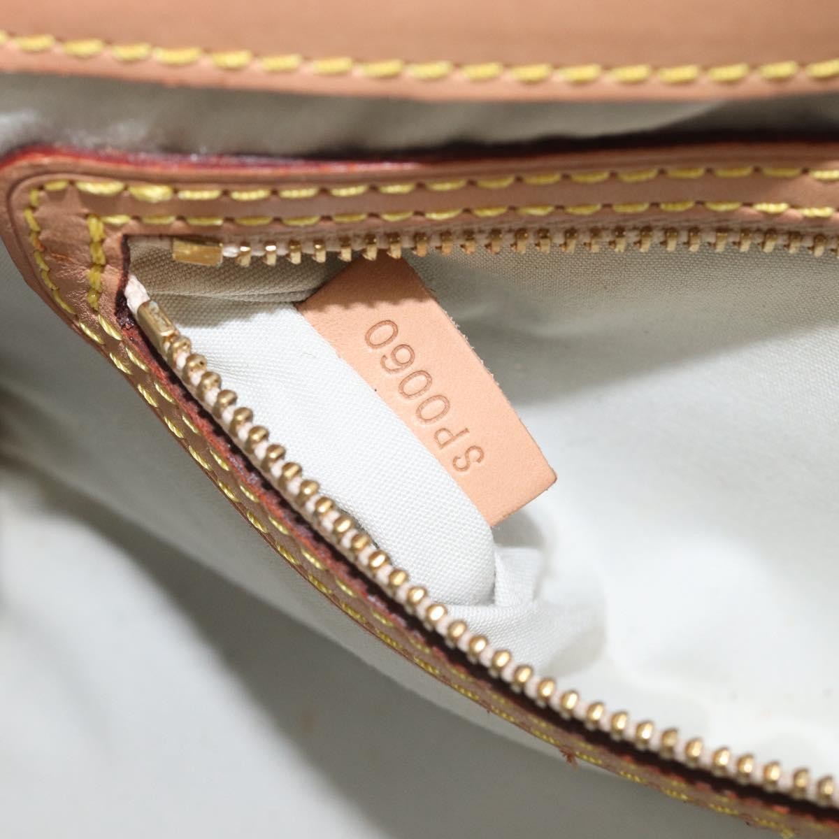 Louis Vuitton Camille Mini Lin Blue Canvas Handbag (Pre-Owned)
