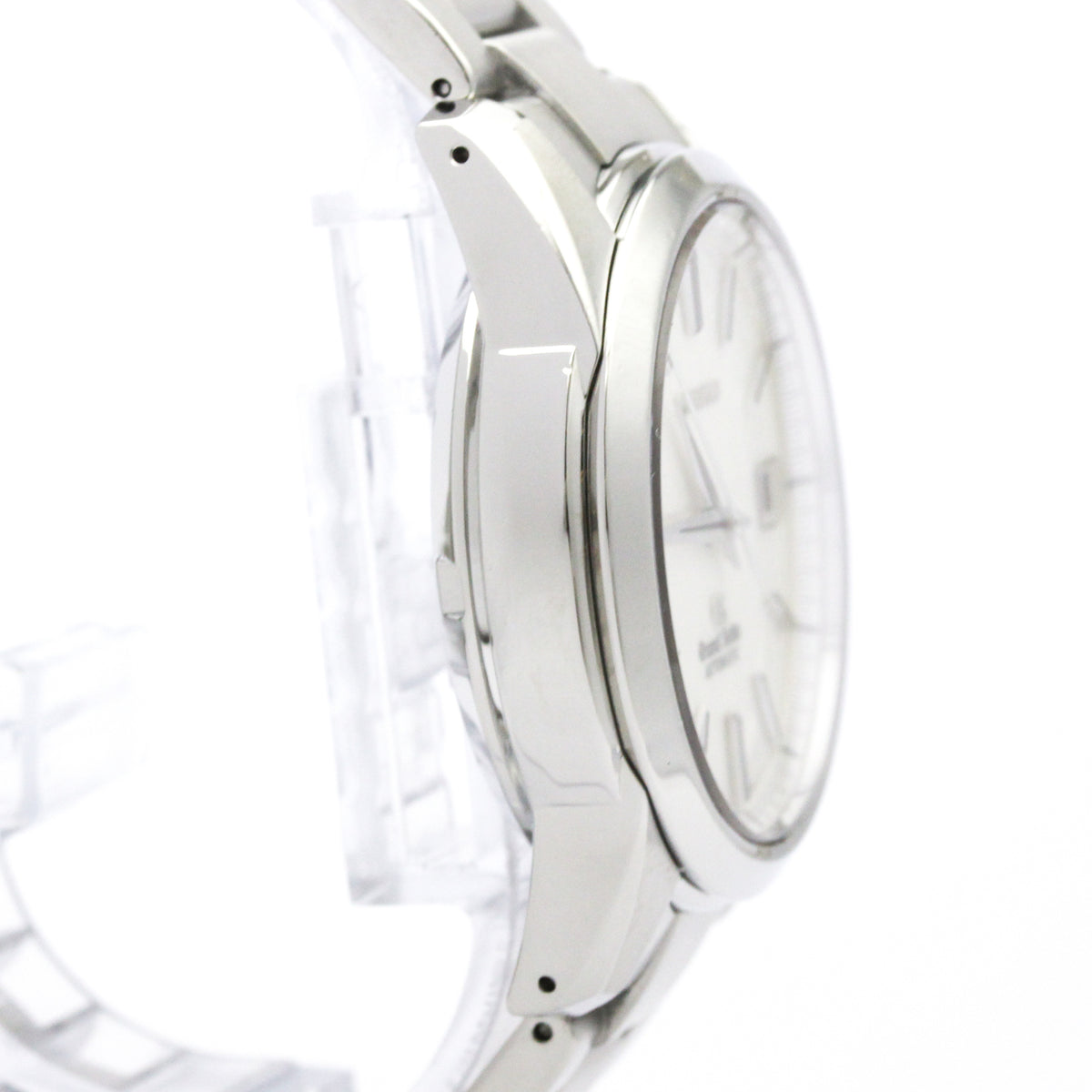 Grand Seiko Elegance Mechanical Automatic Stainless Steel With Mother Of Pearl Watch (Pre-Owned)