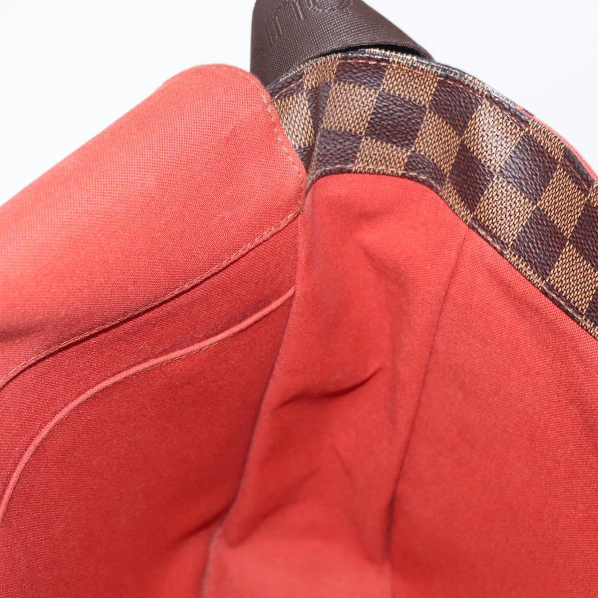 Louis Vuitton Bastille Damier Ebene Brown Canvas Shoulder Bag Bag (Pre-Owned)