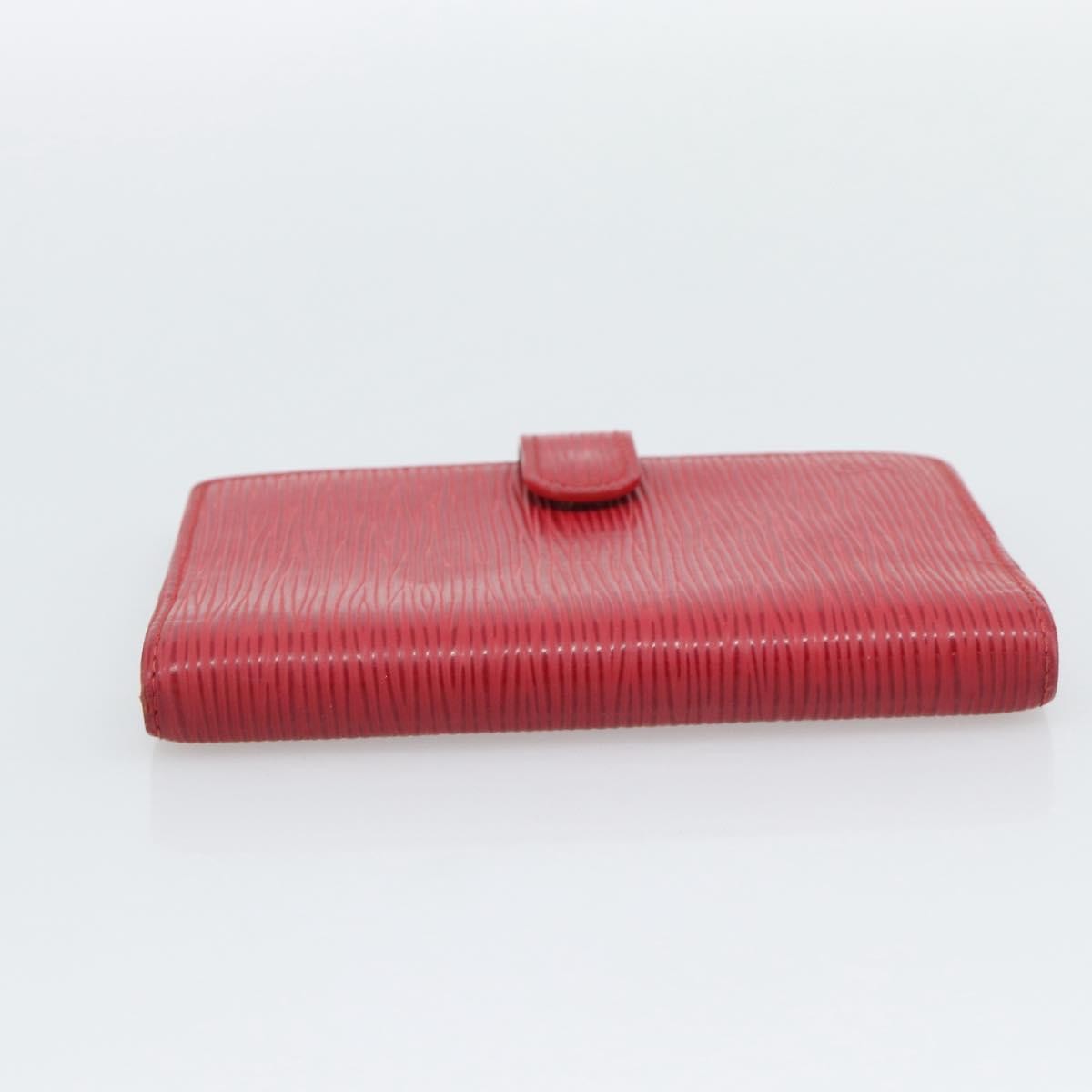 Louis Vuitton Agenda Cover Damier Red Leather Clutche & Pouche Bag (Pre-Owned)