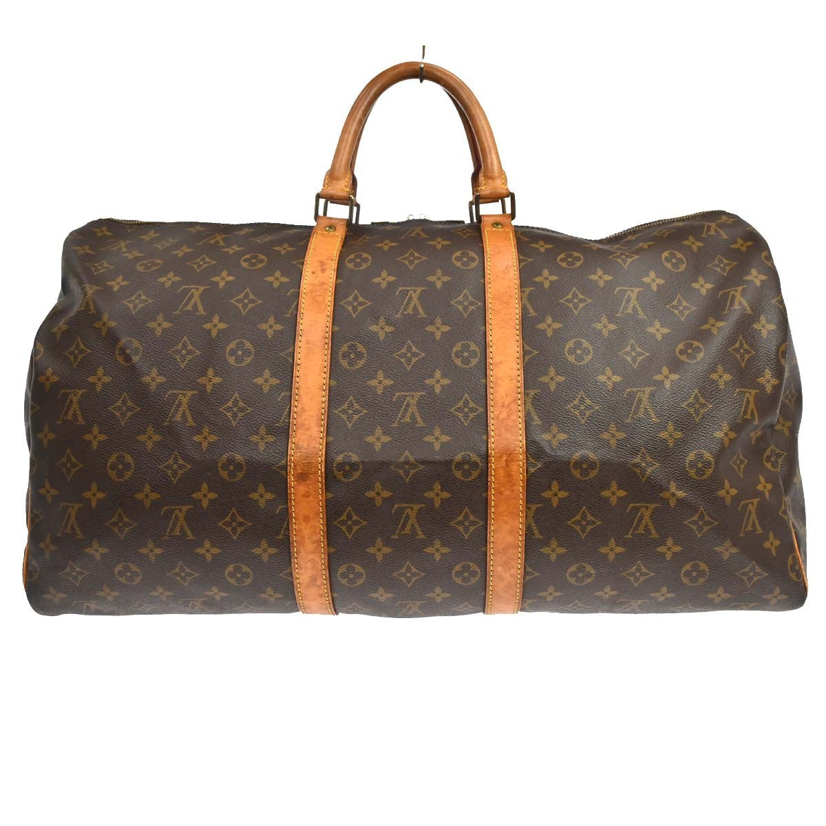 Louis Vuitton Keepall Monogram Canvas Brown Canvas Travel Bag Bag (Pre-Owned)