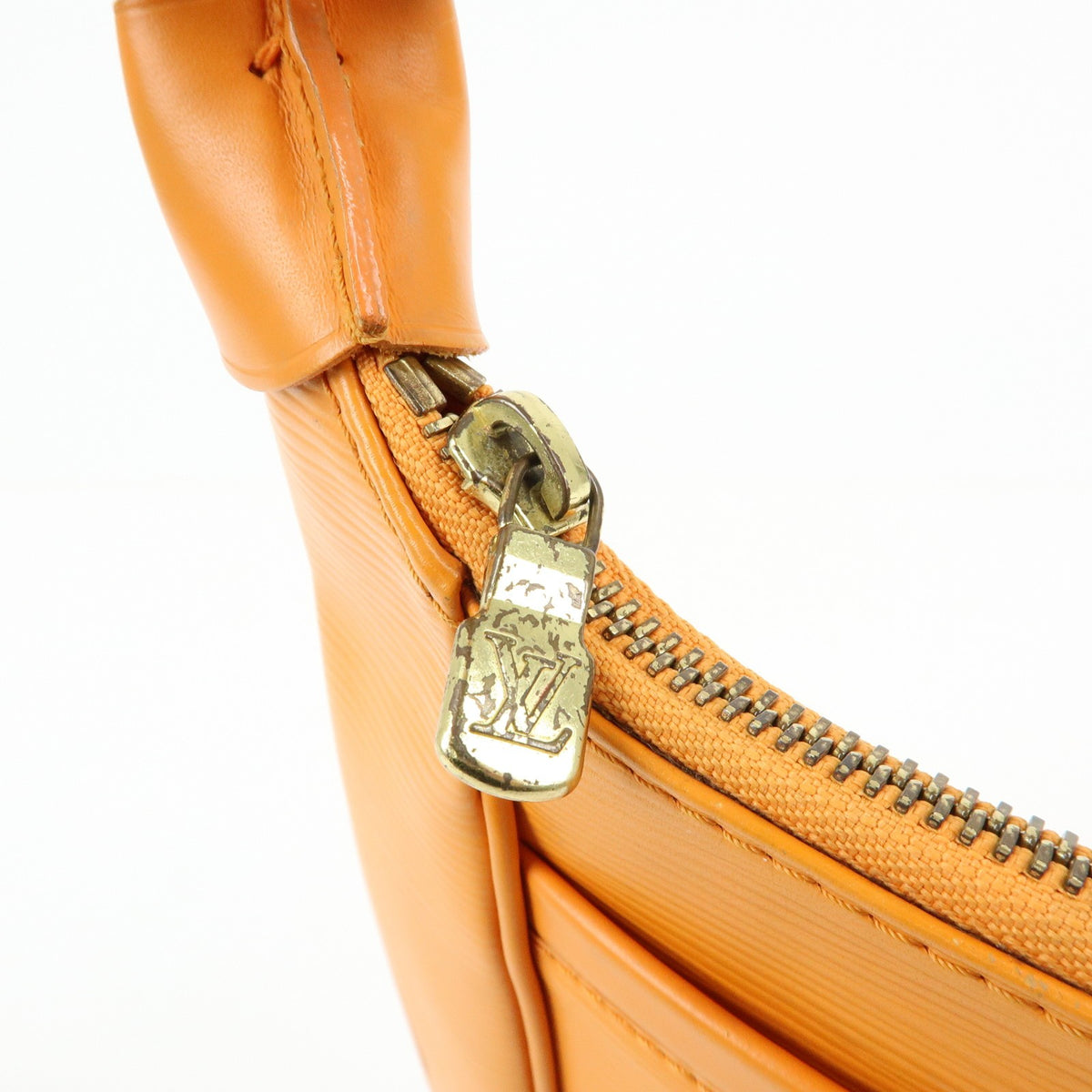 Louis Vuitton Matsy Epi Leather Orange Leather Handbag (Pre-Owned)