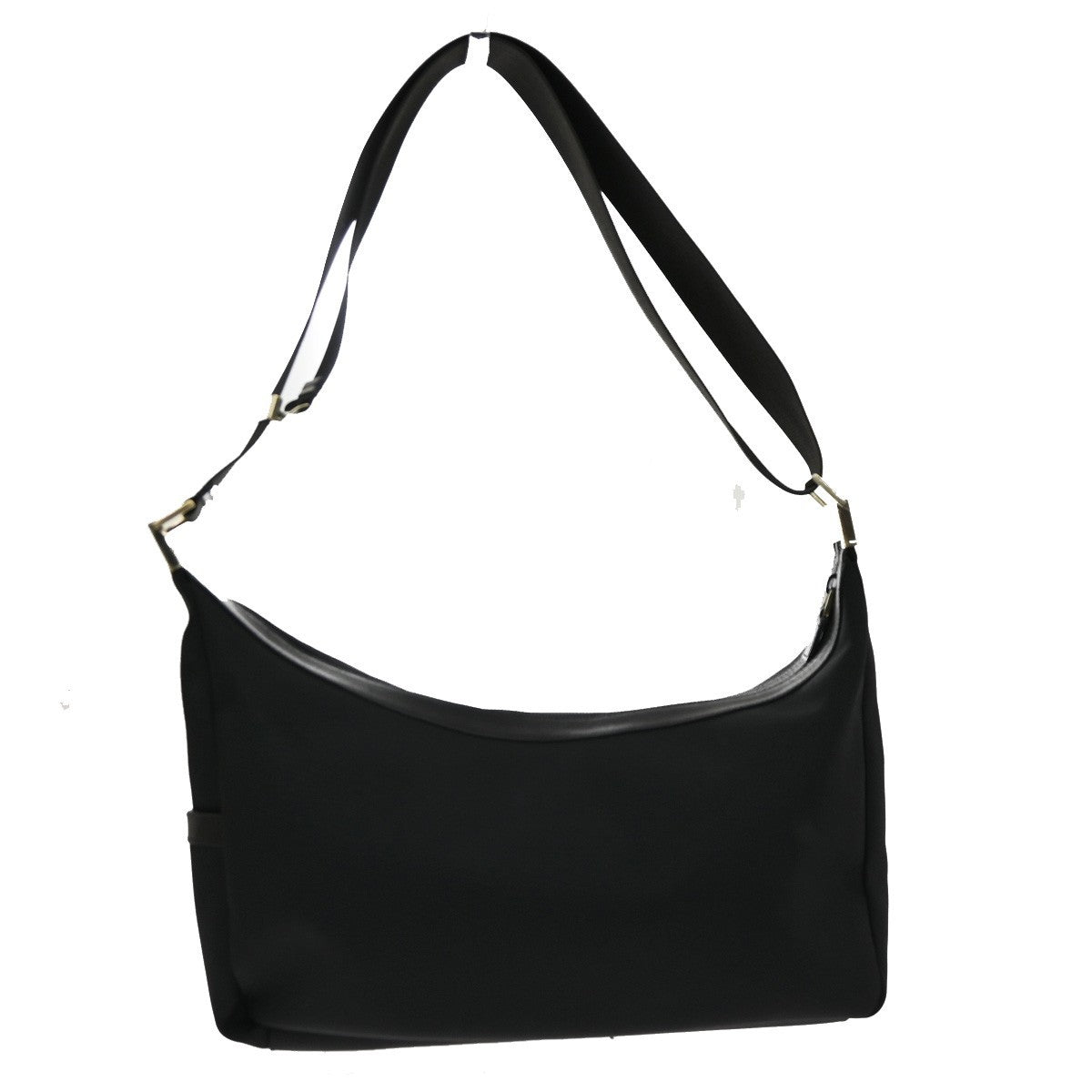 Gucci Vintage Hobo Canvas Black Canvas Shoulder Bag Bag (Pre-Owned)
