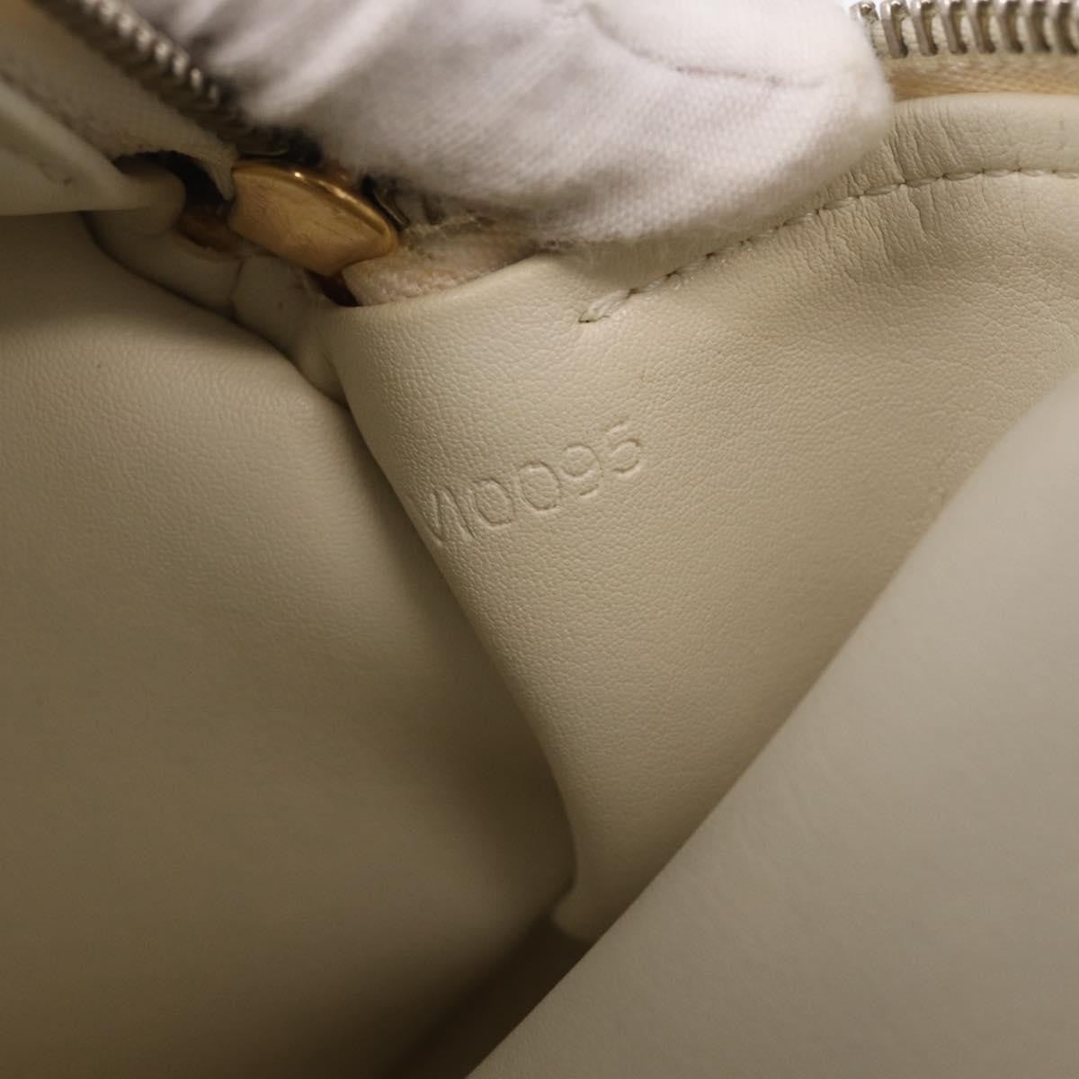 Louis Vuitton Bedford Monogram Vernis Beige Patent_Leather Handbag (Pre-Owned)