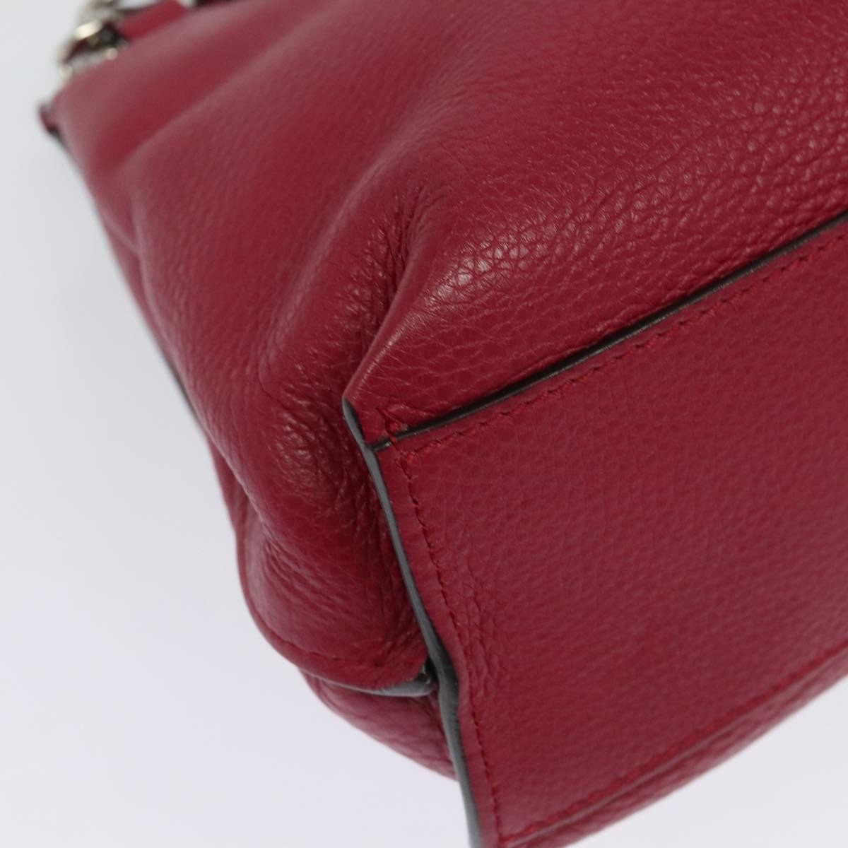 Gucci Bamboo Daily Top Handle Leather Pink Leather Handbag (Pre-Owned)