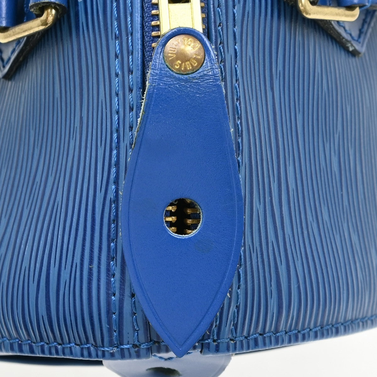 Louis Vuitton Speedy Epi Blue Leather Handbag (Pre-Owned)