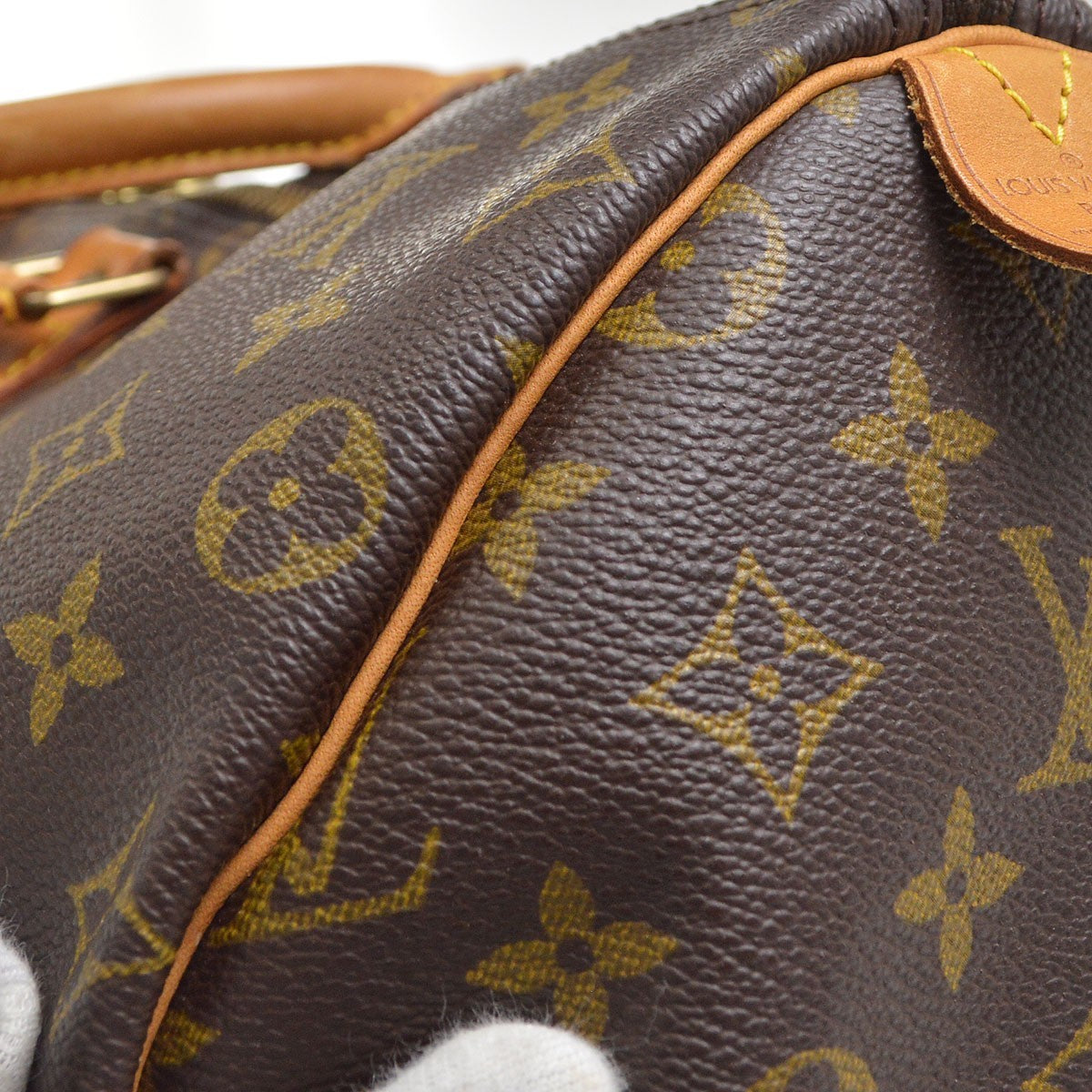 Louis Vuitton Keepall Monogram Canvas Brown Canvas Travel Bag Bag (Pre-Owned)