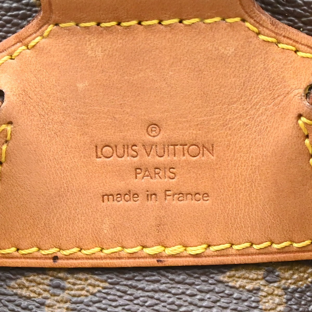 Louis Vuitton Vintage Montsouris Monogram Canvas Brown Canvas Backpack Bag (Pre-Owned)