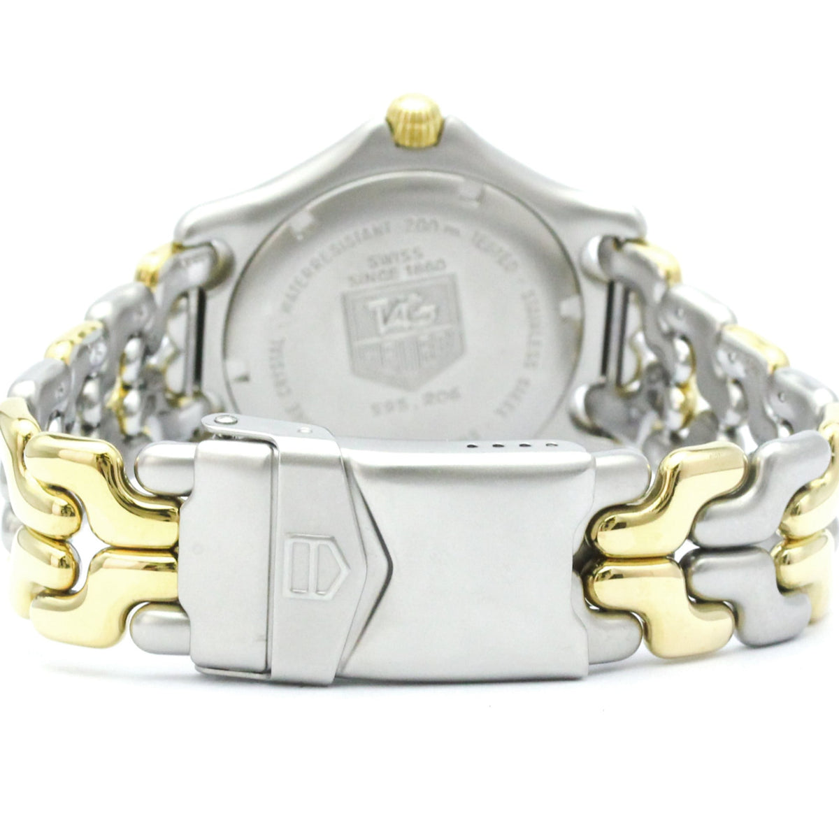 Tag Heuer Sel Professional 200M Quartz Stainless Steel And Gold Plated Watch (Pre-Owned)