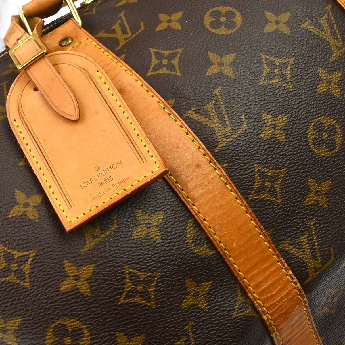 Louis Vuitton Keepall Monogram Canvas Brown Canvas Travel Bag Bag (Pre-Owned)