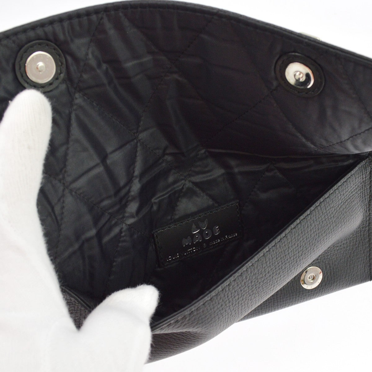 Louis Vuitton Nigo Trio Messenger Pouch Monogram Denim And Taurillon Leather Black Leather Clutche & Pouche Bag (Pre-Owned)