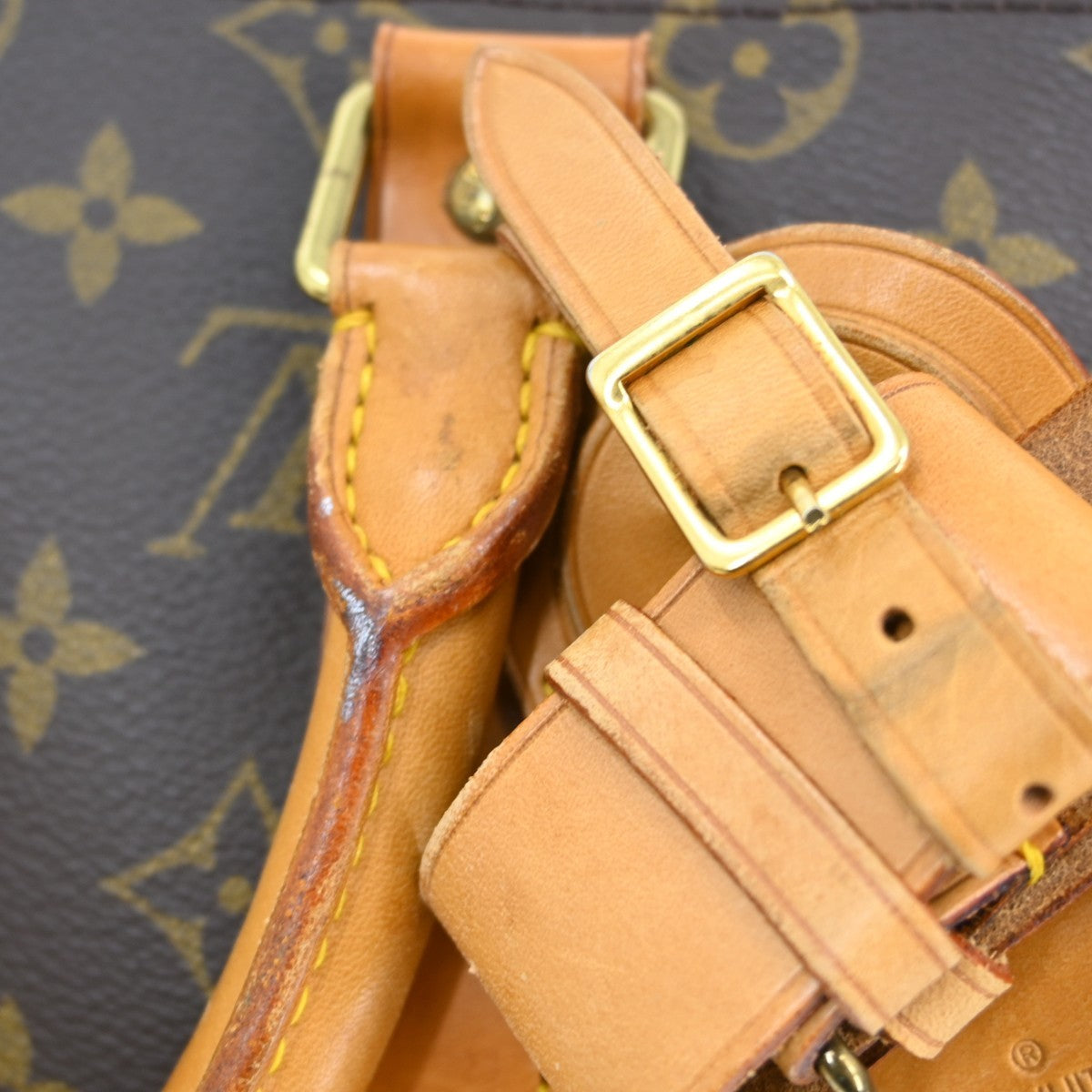 Louis Vuitton Keepall Monogram Canvas Brown Canvas Travel Bag Bag (Pre-Owned)