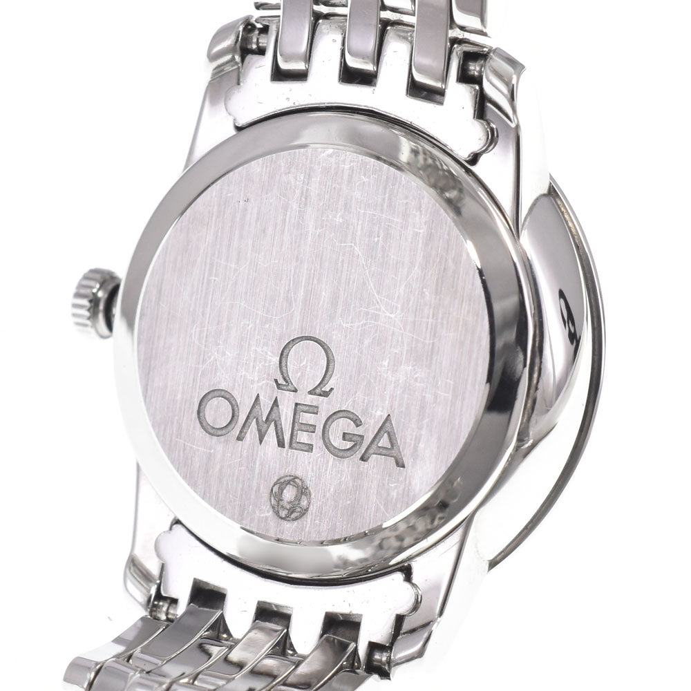 Omega De Ville Prestige Quartz Stainless Steel With Mother Of Pearl Watch (Pre-Owned)