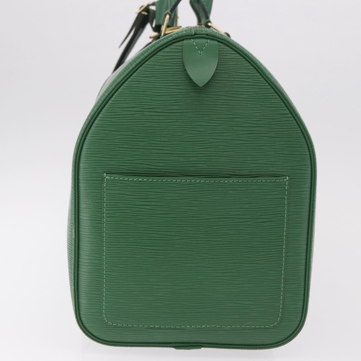 Louis Vuitton Keepall Epi Leather Green Leather Travel Bag Bag (Pre-Owned)