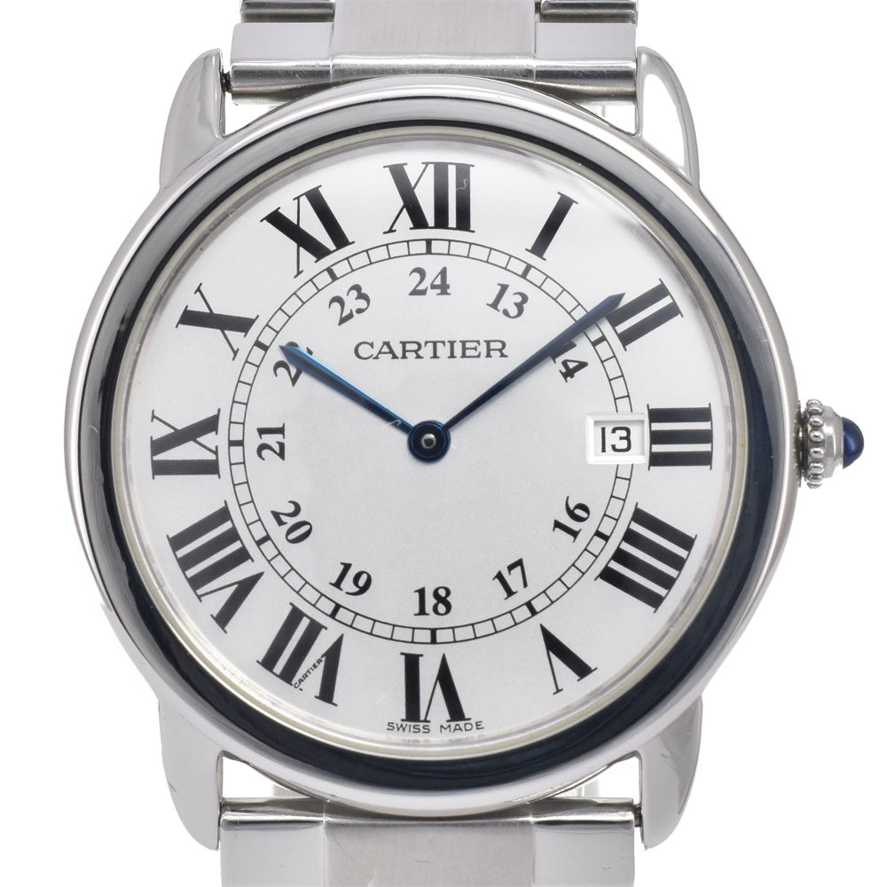 Cartier Ronde Solo De Cartier Quartz Stainless Steel Watch (Pre-Owned)