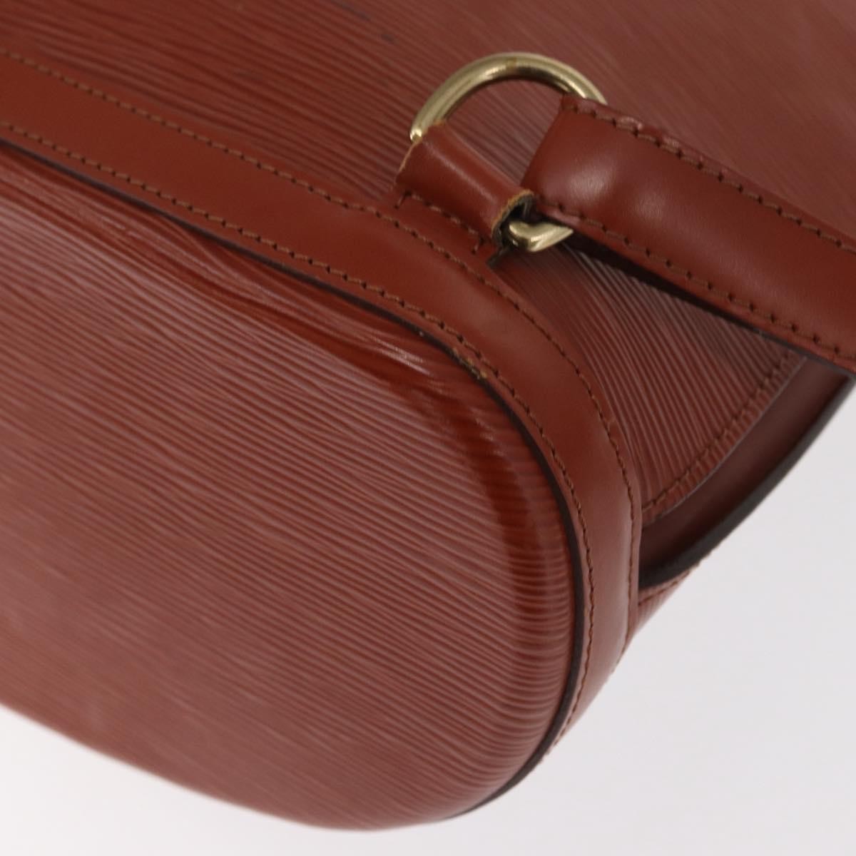 Louis Vuitton Gobelins Epi Leather Brown Leather Backpack Bag (Pre-Owned)