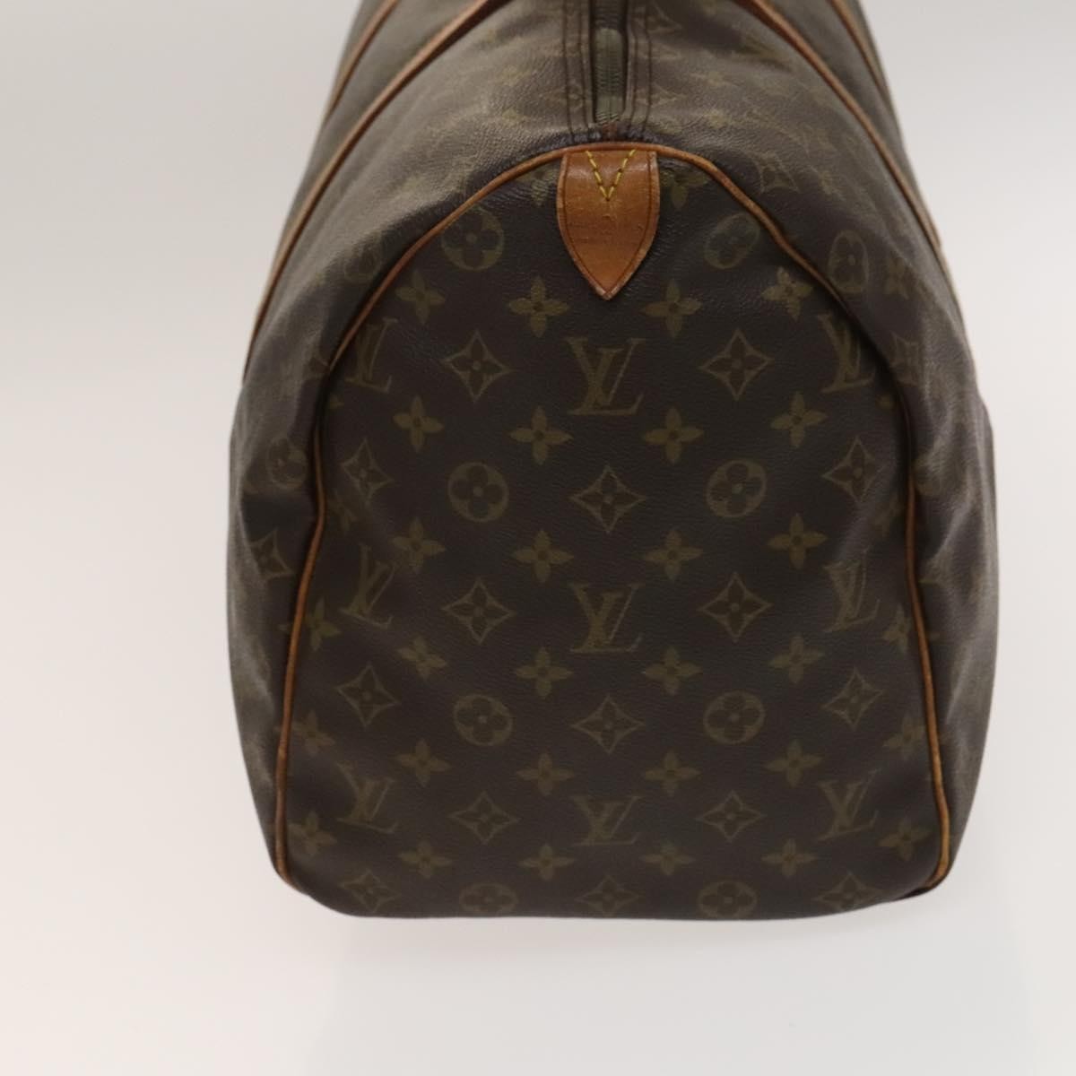 Louis Vuitton Keepall Monogram Canvas Brown Canvas Travel Bag Bag (Pre-Owned)