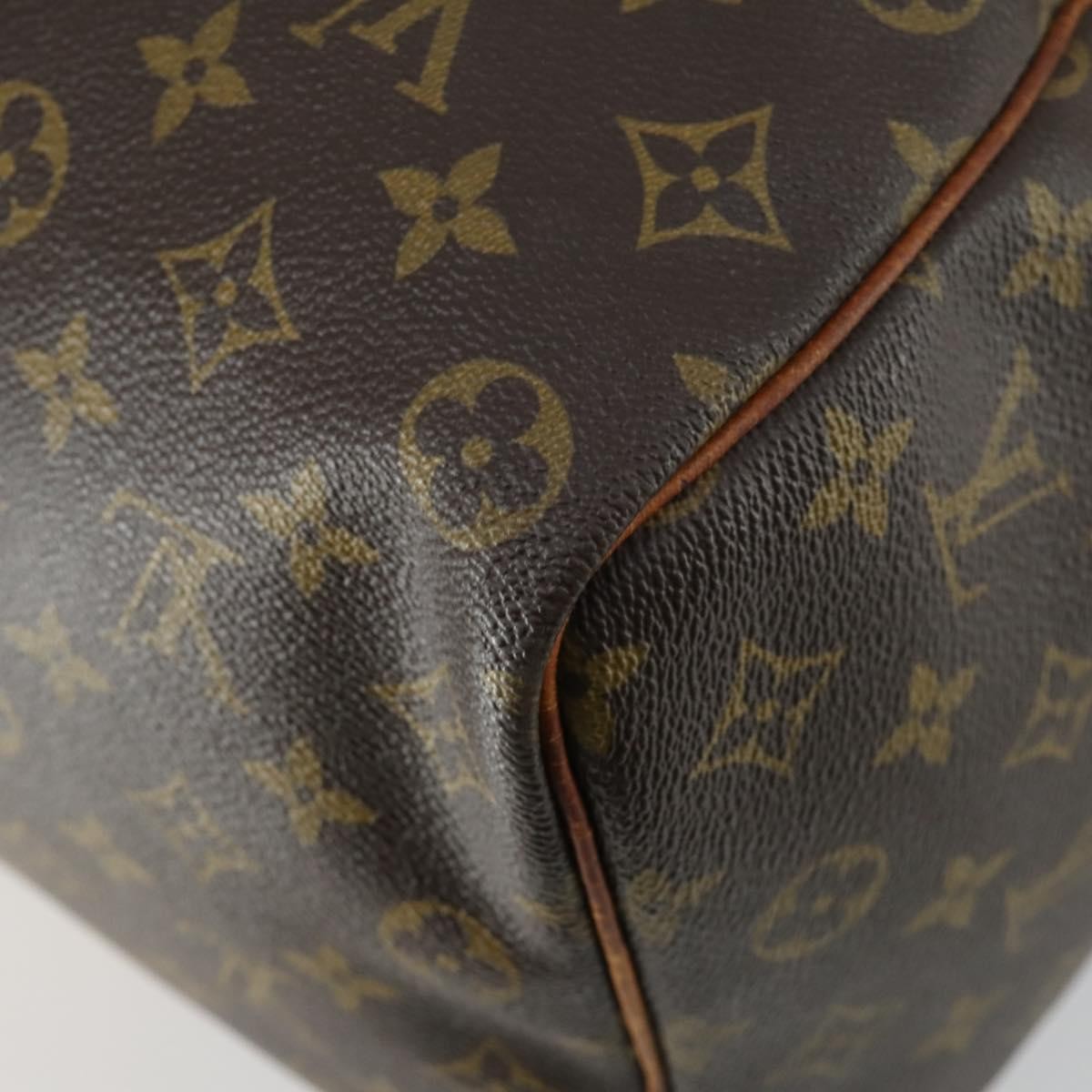 Louis Vuitton Keepall Monogram Canvas Brown Canvas Travel Bag Bag (Pre-Owned)