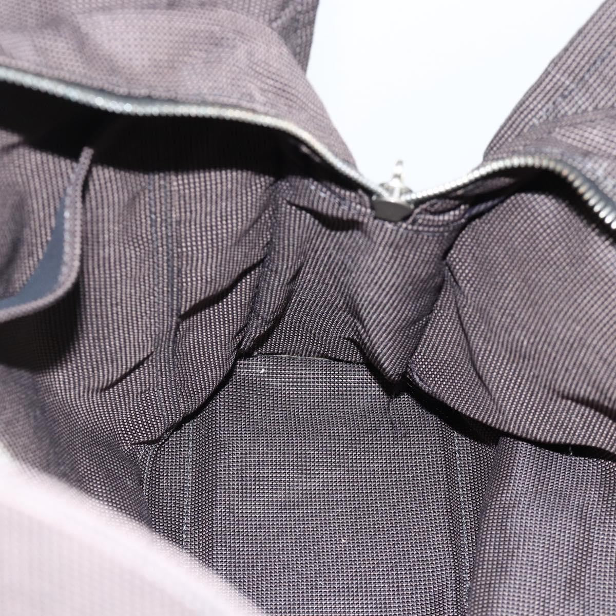 Hermes Fourre-Tout Herline Canvas Gray Canvas Tote Bag Bag (Pre-Owned)