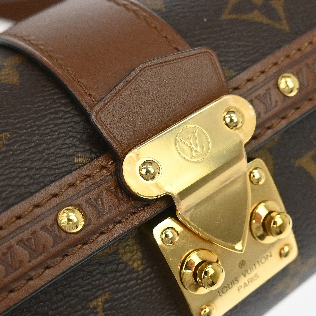 Louis Vuitton Papillon Trunk Monogram Canvas Brown Canvas Shoulder Bag Bag (Pre-Owned)