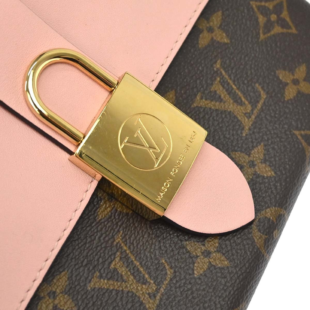 Louis Vuitton Locky Bb Monogram Brown Canvas Handbag (Pre-Owned)