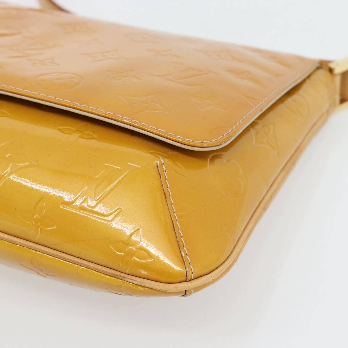 Louis Vuitton Thompson Street Monogram Vernis Yellow Patent_Leather Shoulder Bag Bag (Pre-Owned)