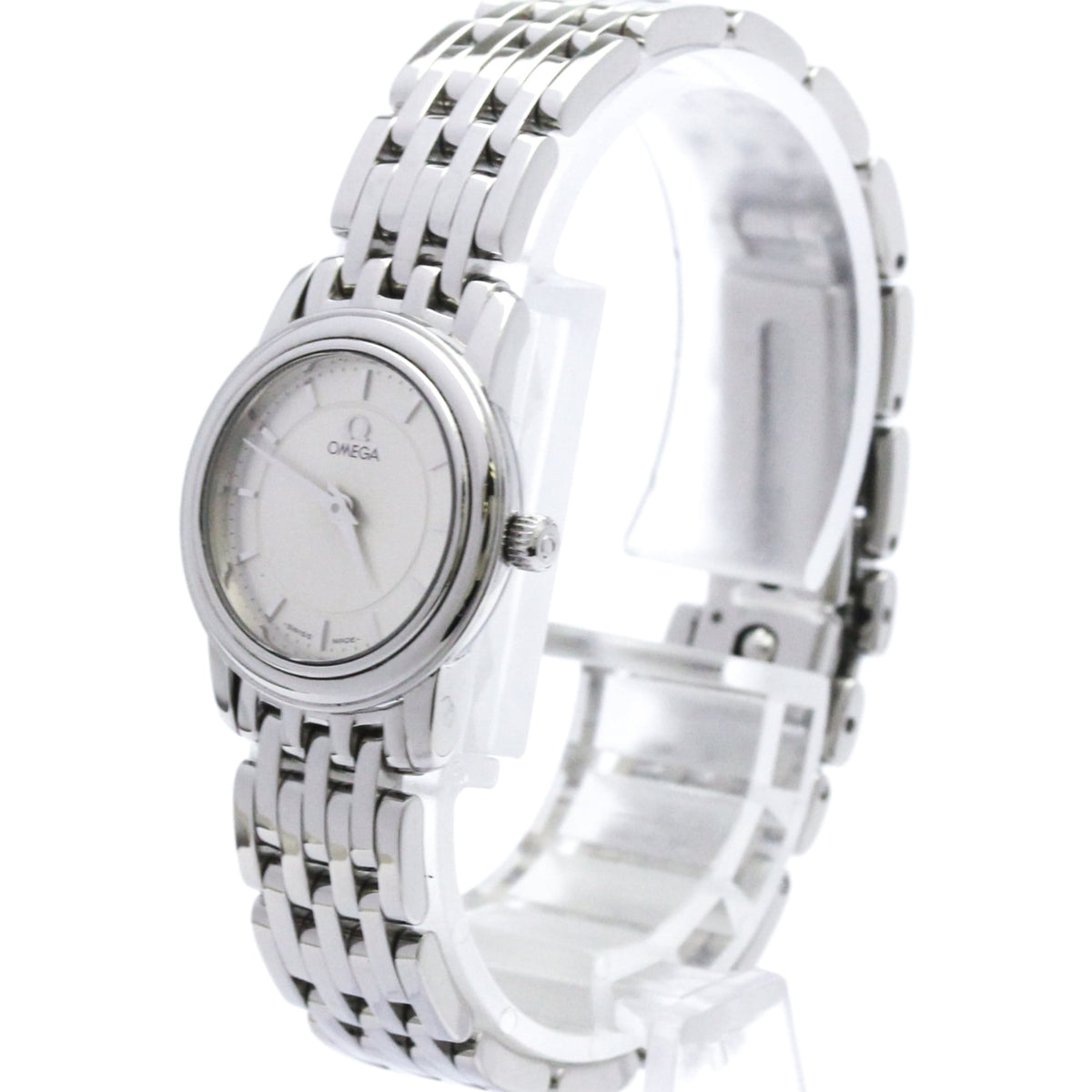 Omega De Ville Quartz Stainless Steel Watch (Pre-Owned)