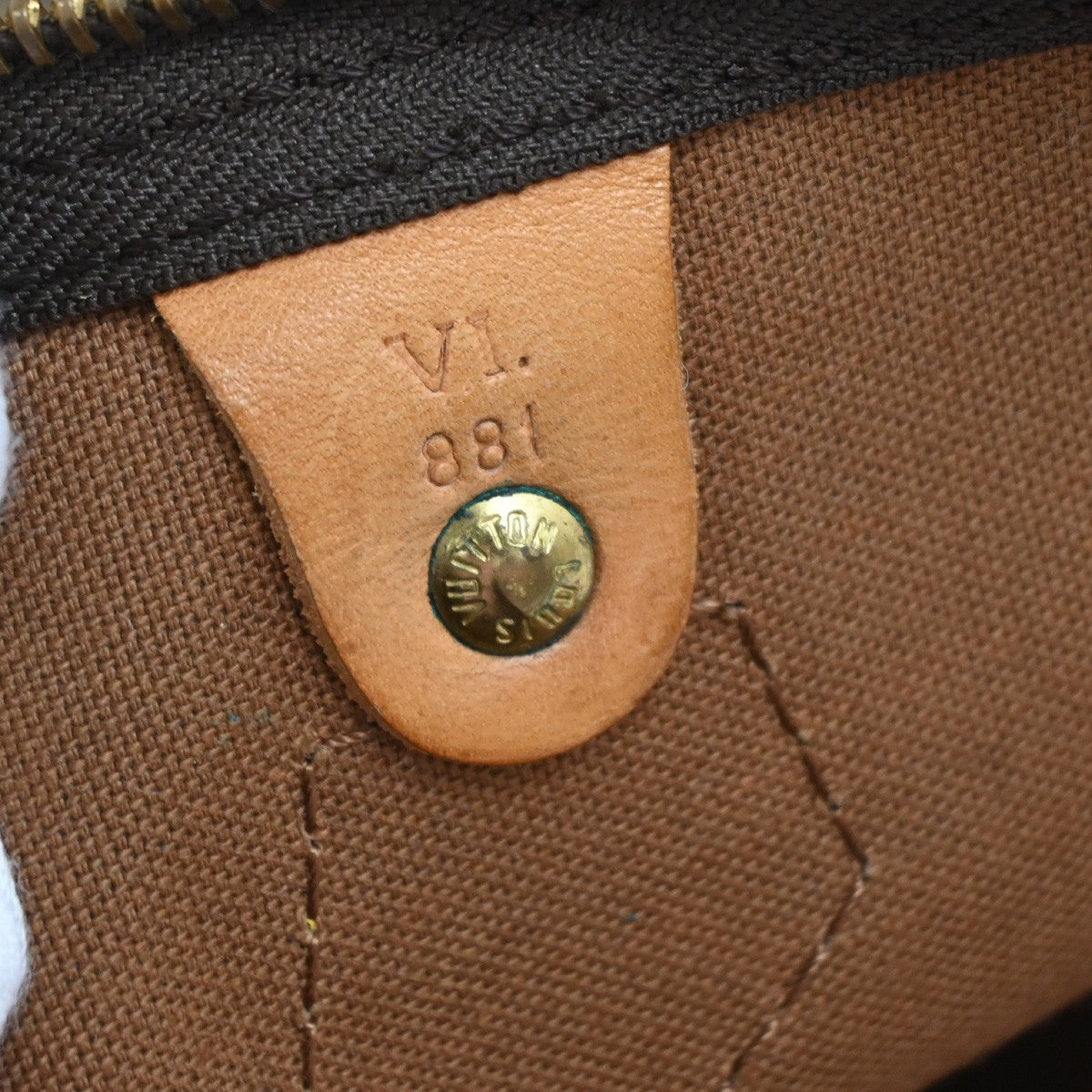 Louis Vuitton Speedy Monogram Canvas Brown Canvas Handbag (Pre-Owned)