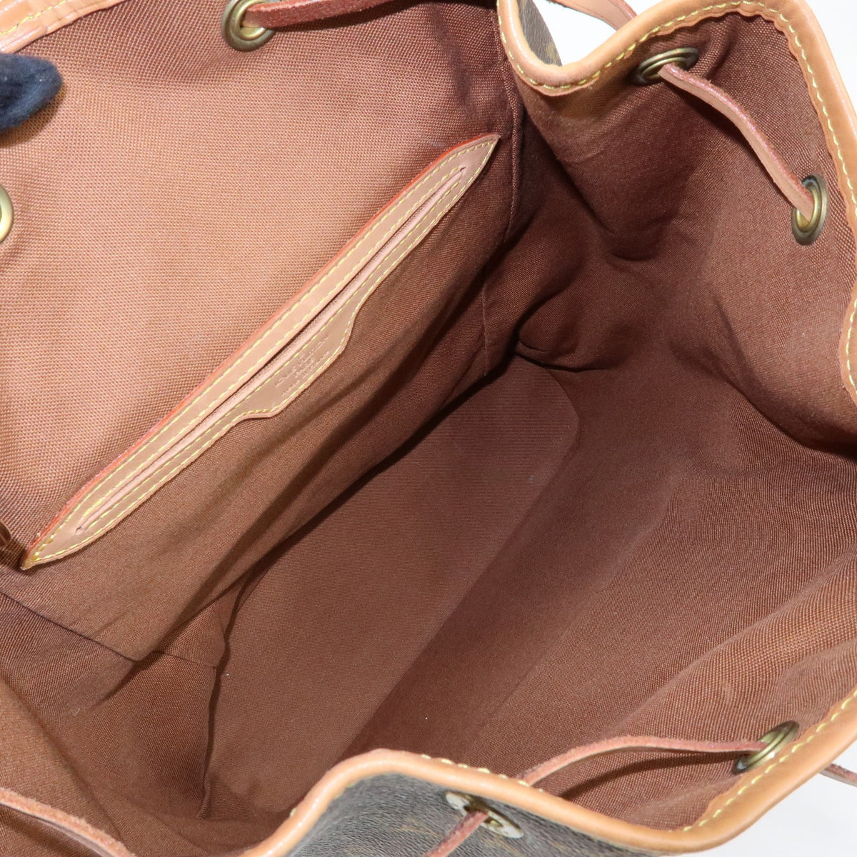 Louis Vuitton Vintage Montsouris Monogram Canvas Brown Canvas Backpack Bag (Pre-Owned)