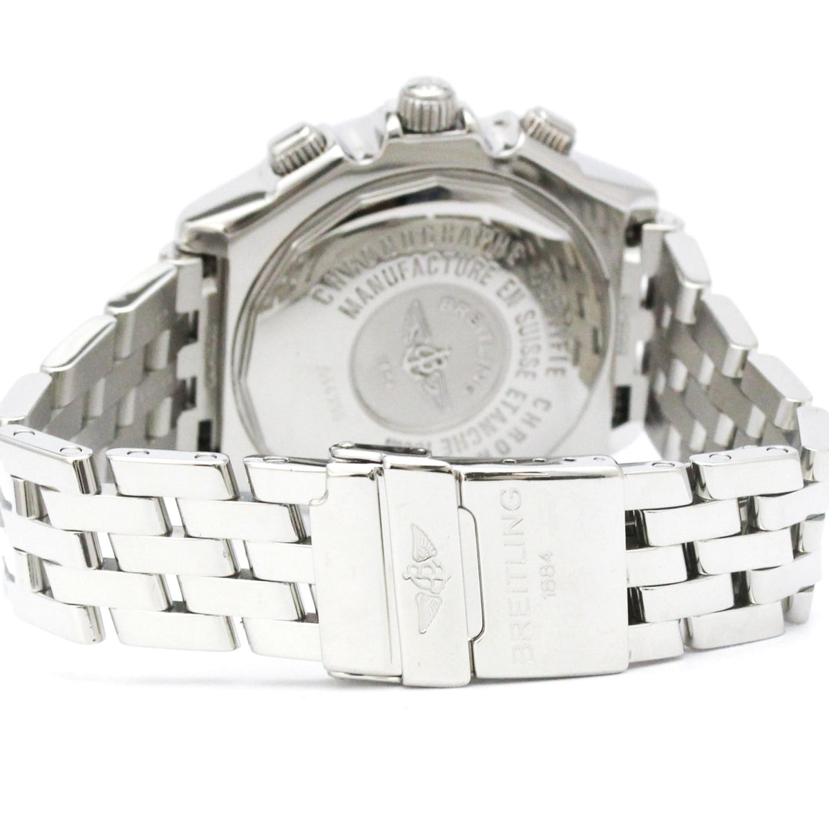 Breitling Windrider Crosswind Chronograph Automatic Stainless Steel Watch (Pre-Owned)